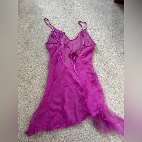 Victoria’s Secret Silk Slip Dress Set - Picture 6 of 8